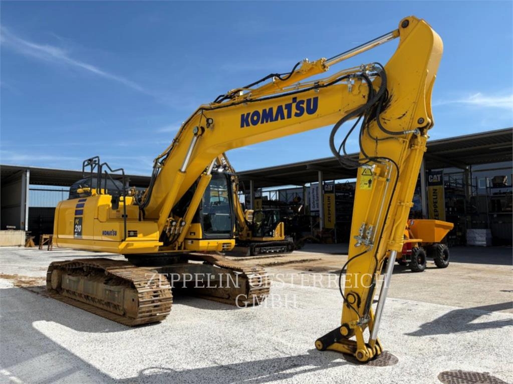 Komatsu PC210LC Rupsgraafmachines
