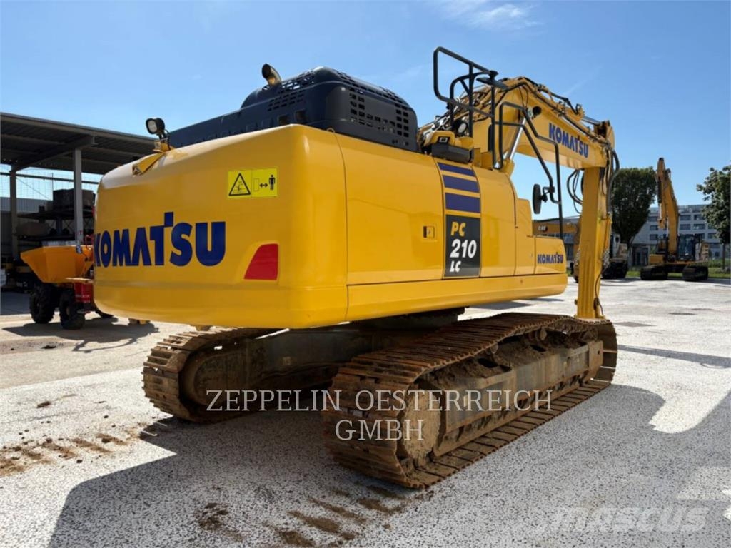 Komatsu PC210LC Rupsgraafmachines