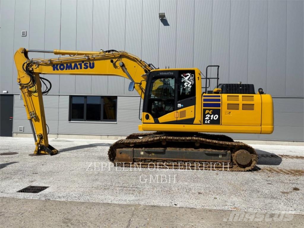 Komatsu PC210LC Rupsgraafmachines