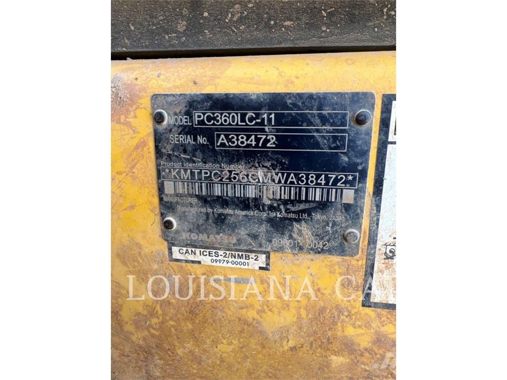 Komatsu PC360LC-11 Gravemaskiner på larvebånd
