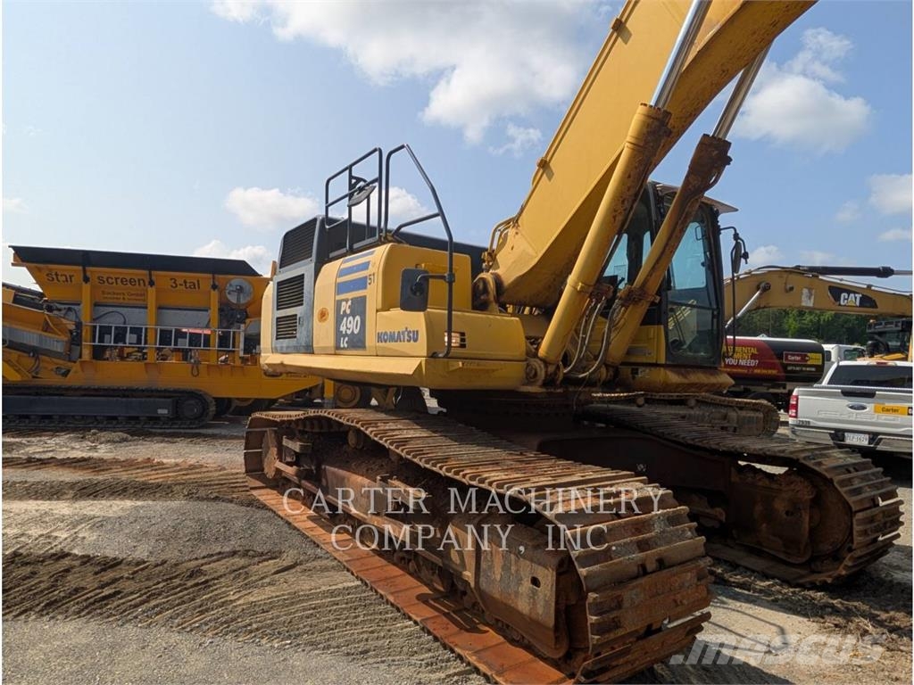 Komatsu PC490 Bagri goseničarji