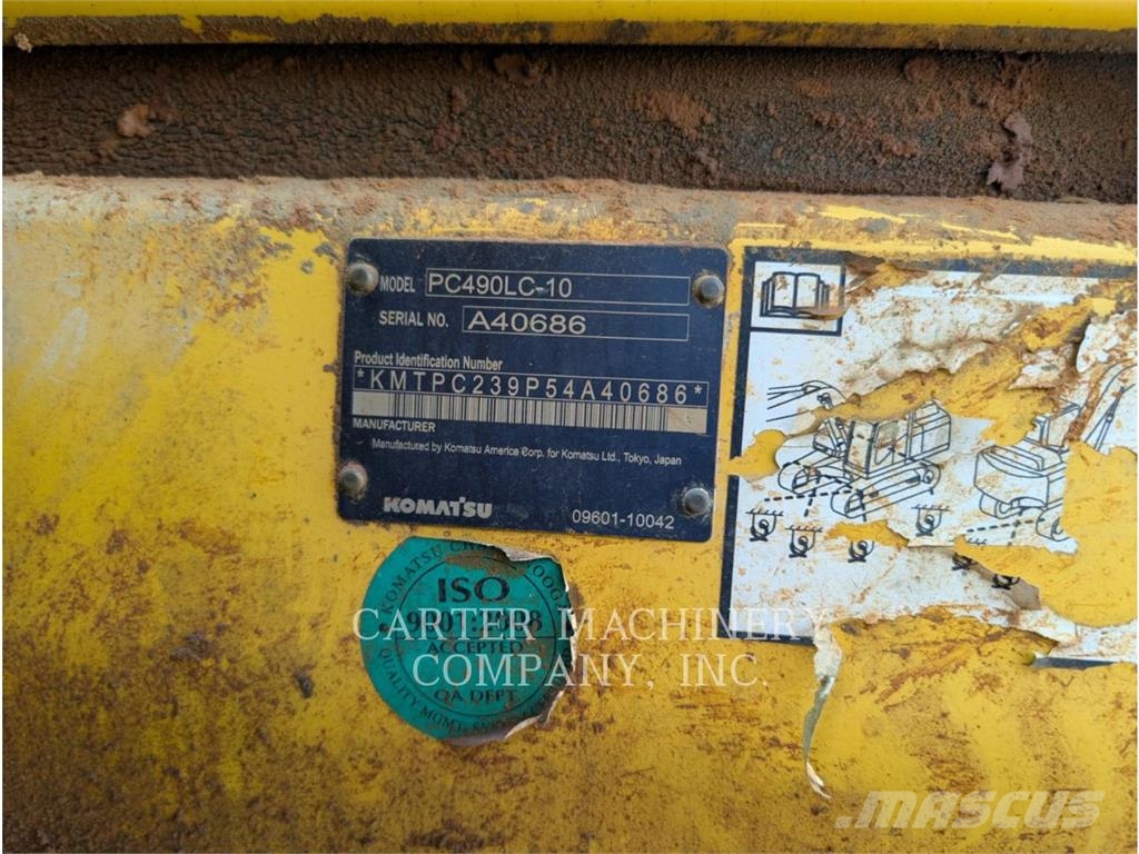 Komatsu PC490 Bagri goseničarji