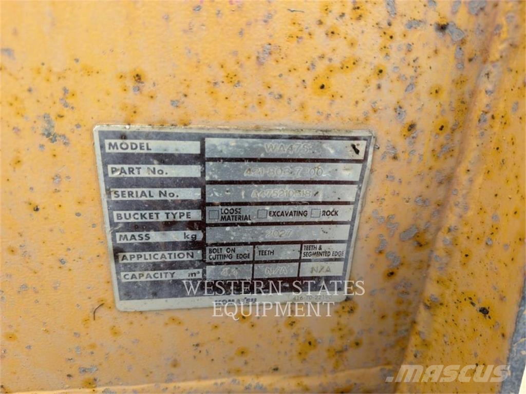 Komatsu WA475 Hjullastare