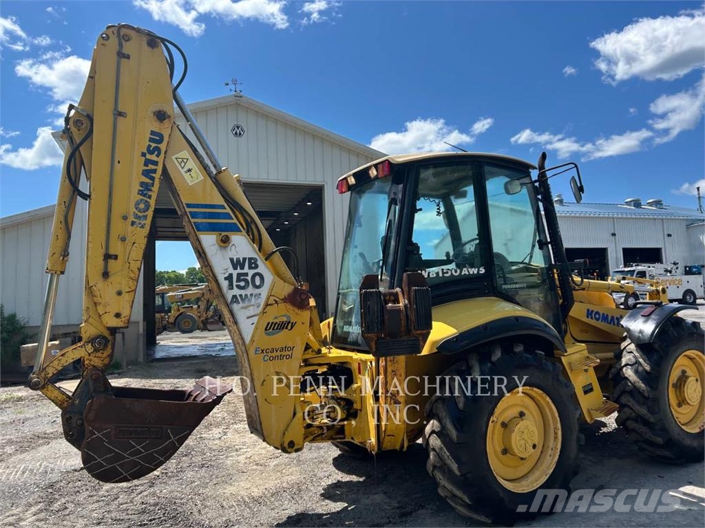 Komatsu WB150 Utovarni rovokopači