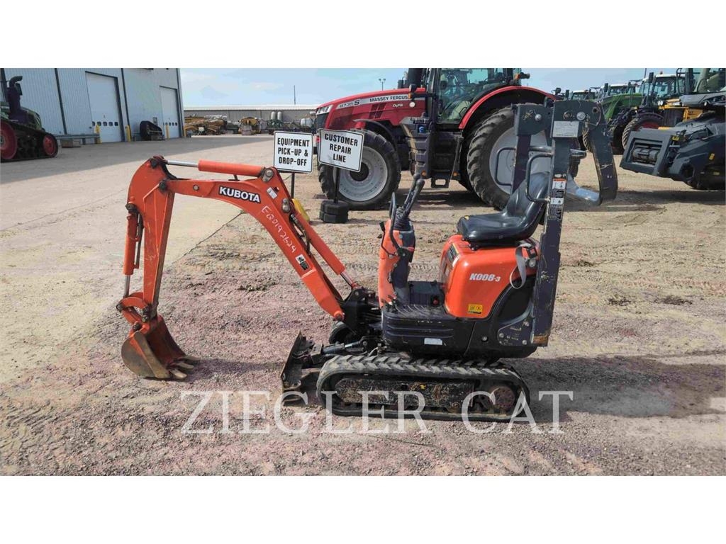 Kubota K008-3 Gravemaskiner på larvebånd