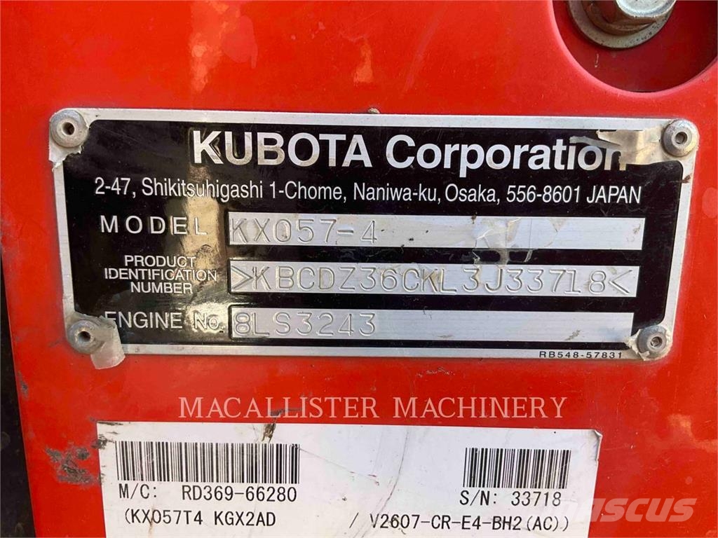 Kubota KX057-4 Raupenbagger