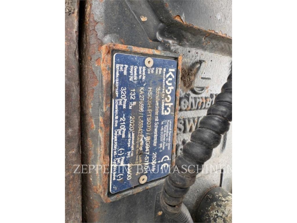 Kubota KX060 Pásová rýpadla