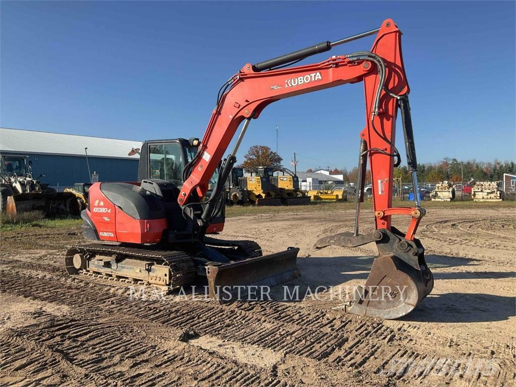 Kubota KX080-4S Bagri goseničarji