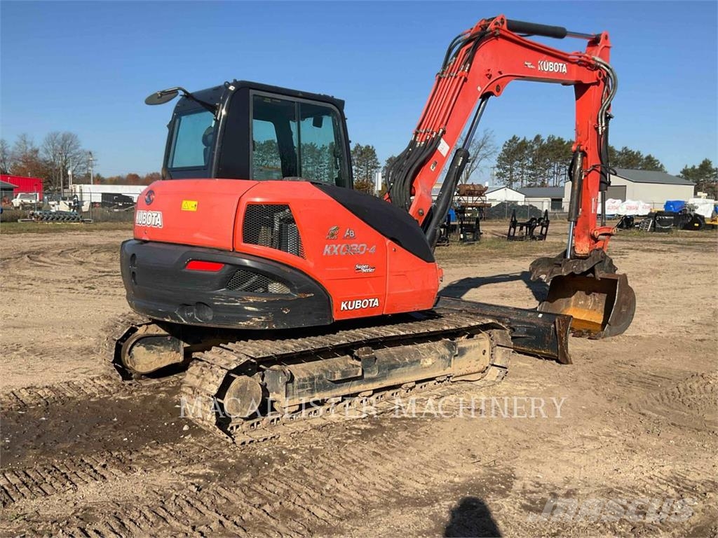 Kubota KX080-4S Bagri goseničarji