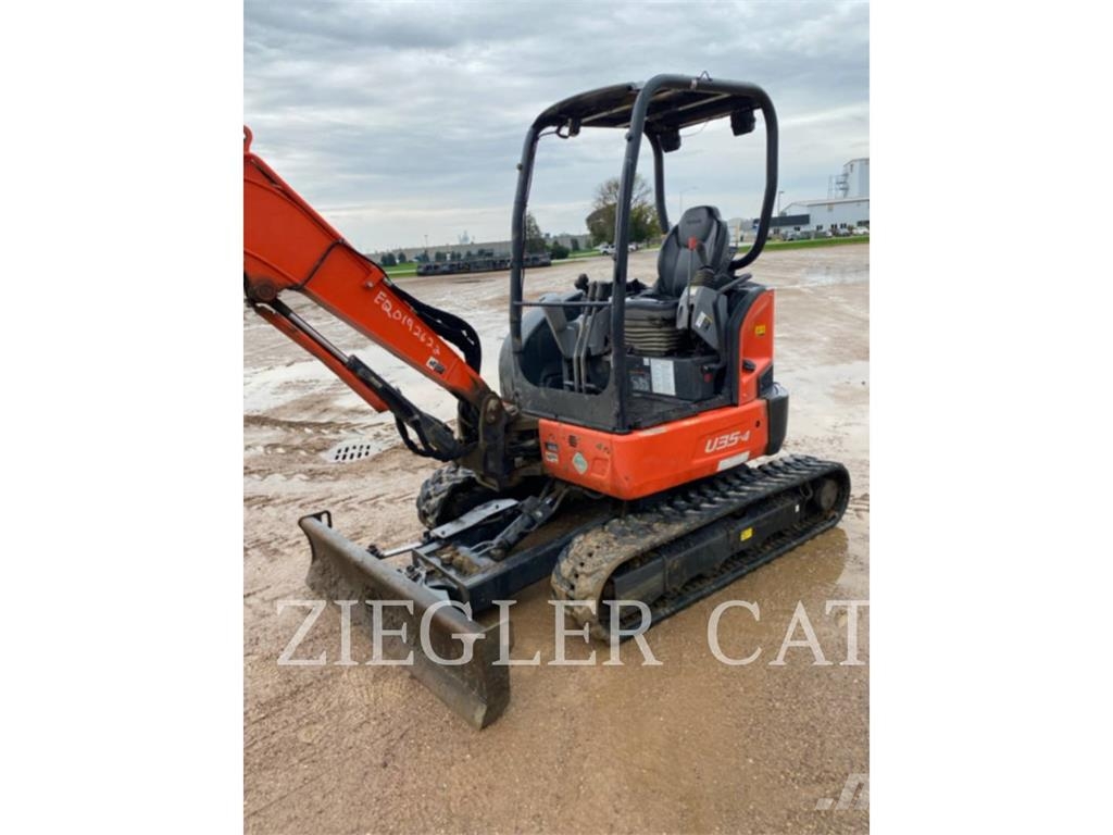 Kubota U35-4 Vikšriniai ekskavatoriai