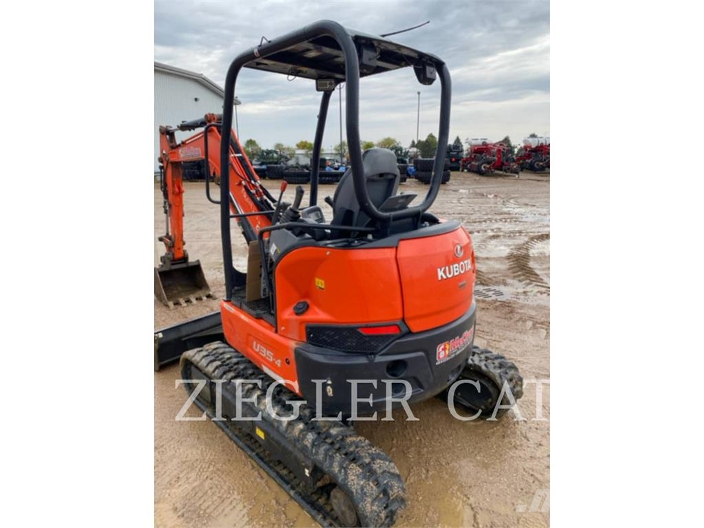 Kubota U35-4 Vikšriniai ekskavatoriai