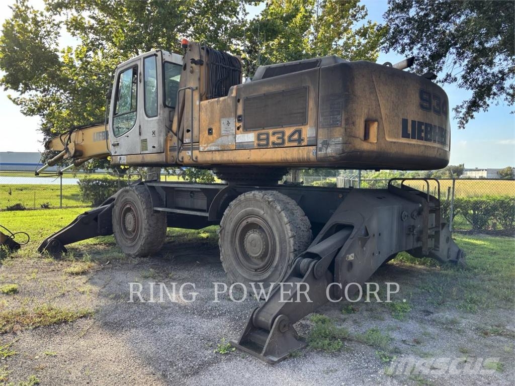 Liebherr A934C HD Bagri goseničarji