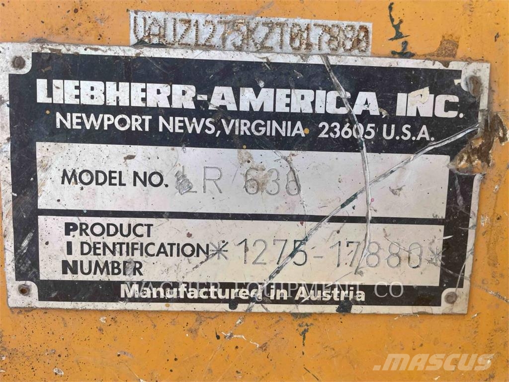 Liebherr LR 636 Pale cingolate