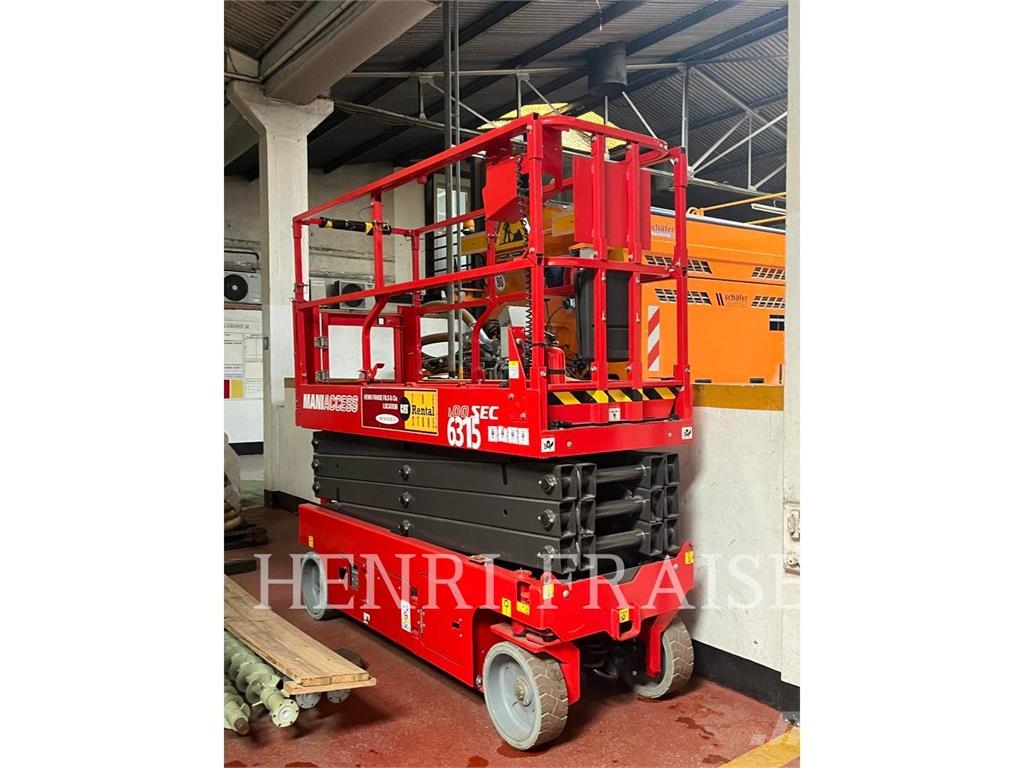 Manitou BF S.A. 100SEC Škarjaste dvižne ploščadi