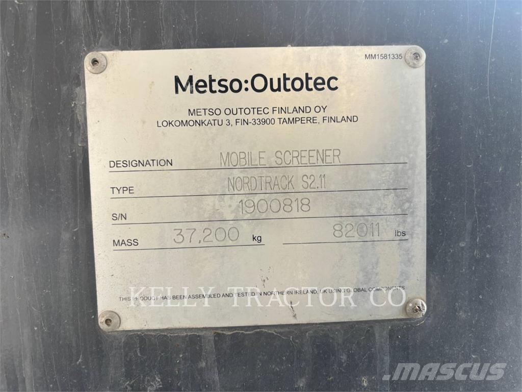 Metso MTSS2.11 Sieb- und Brechanlagen