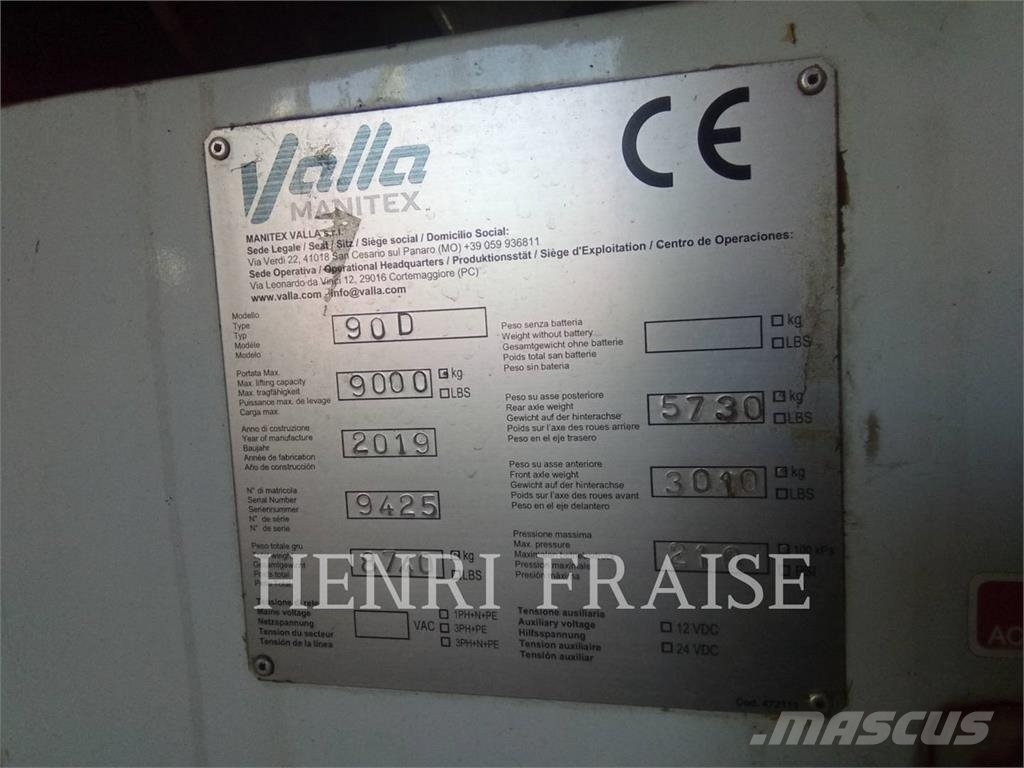 MISCELLANEOUS MFGRS 90D 9T Sonstige Baumaschinen