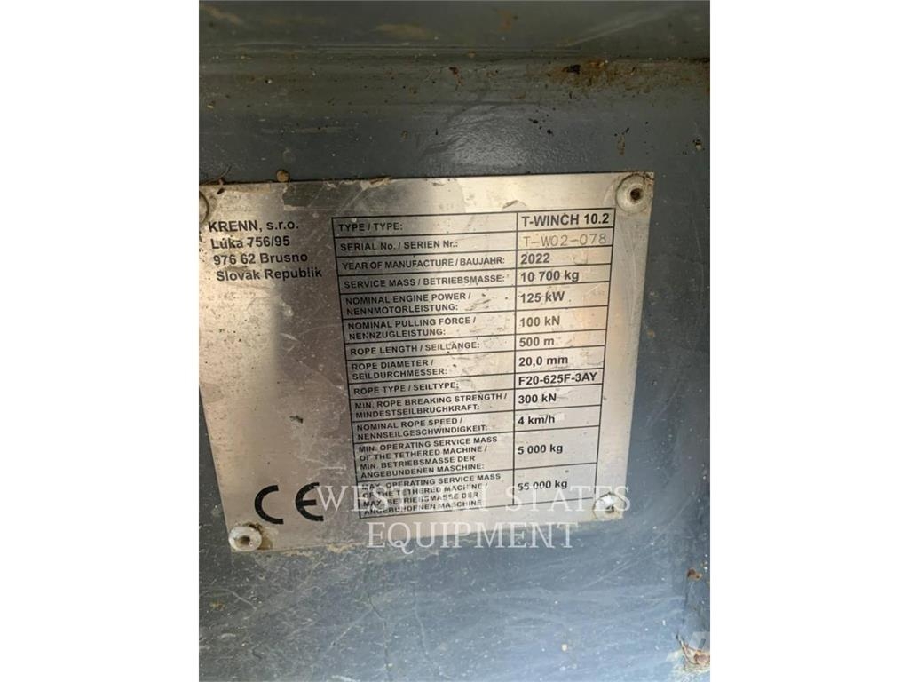 MISCELLANEOUS MFGRS ECOFORST T-WINCH Altri mezzi forestali