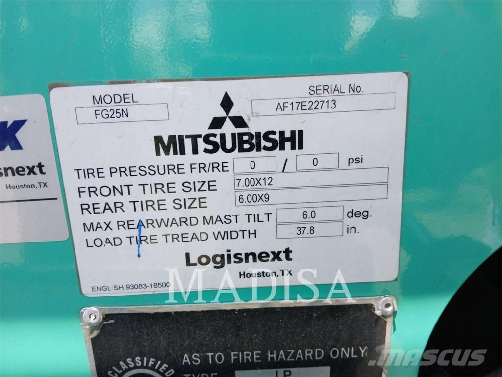 Mitsubishi FG25N5-LE Viličarji - drugo