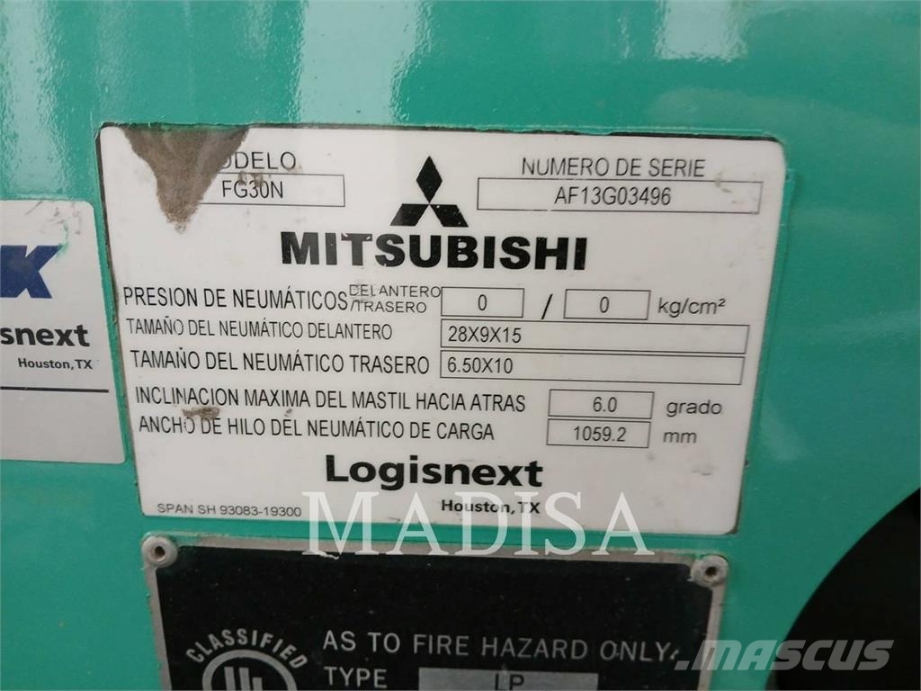 Mitsubishi FG30N Інше