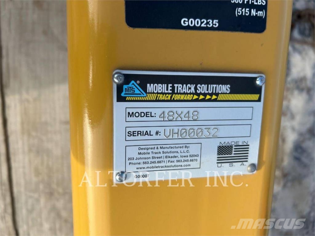 Mobile Track Solutions MTS 48X48 Towed vibratory rollers