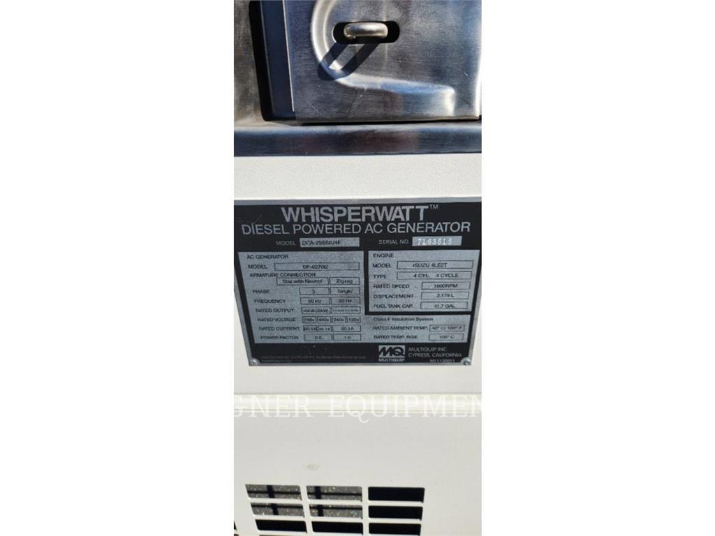 MultiQuip DCA-25SSIU4F Muut generaattorit