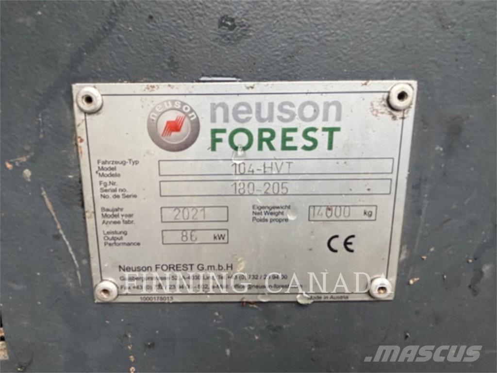 Neuson 140HVT 굴삭기