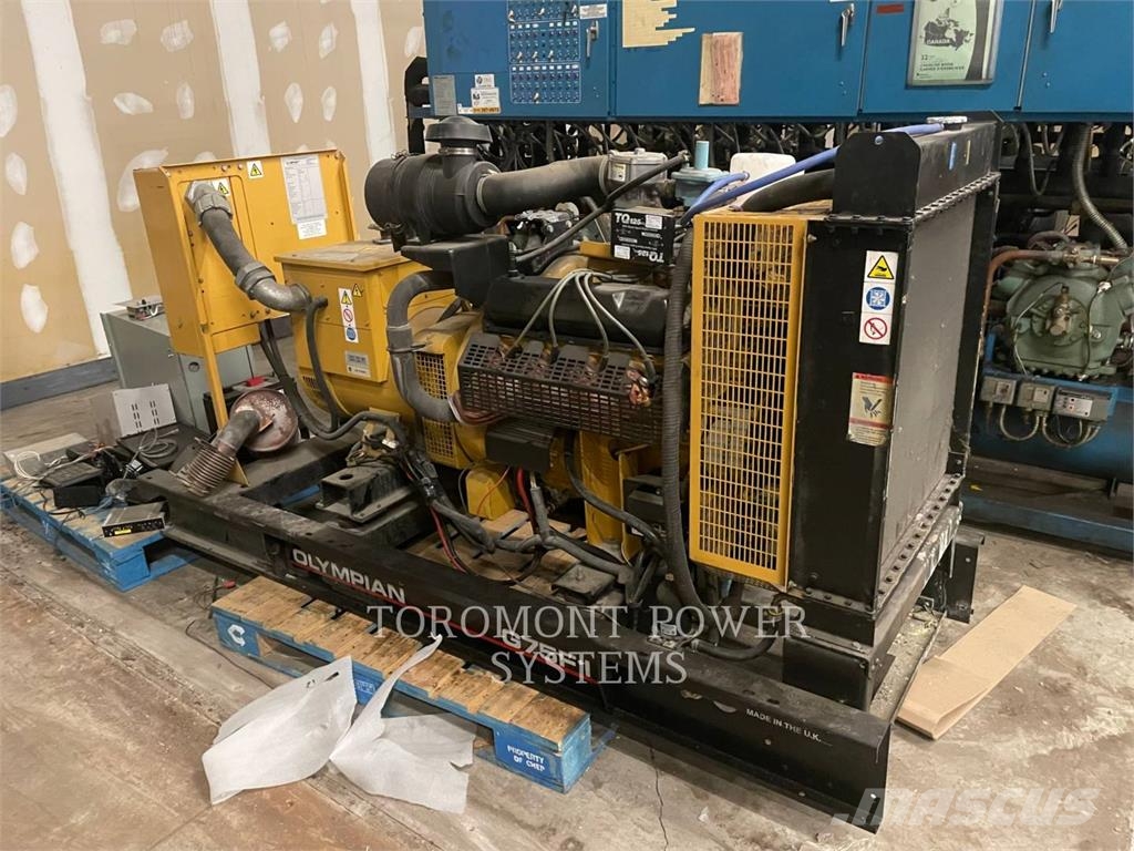 Olympian G75F1_75KW_ 600V_STANDB_GAS ディーゼル発電機