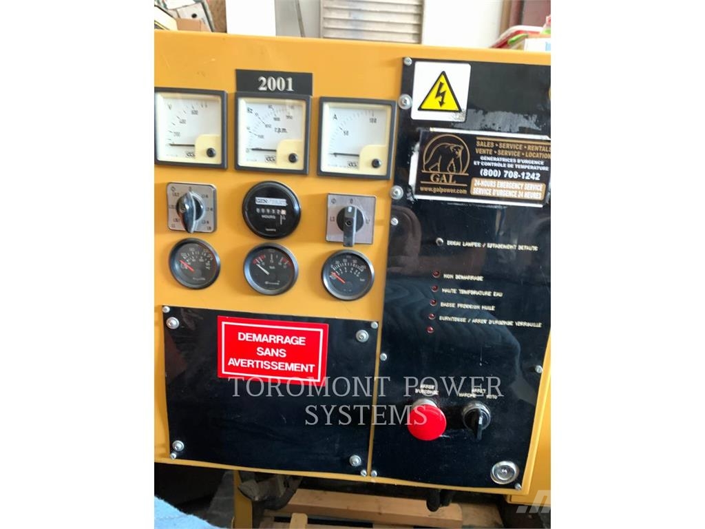 Olympian G75F1_75KW_ 600V_STANDB_GAS ディーゼル発電機