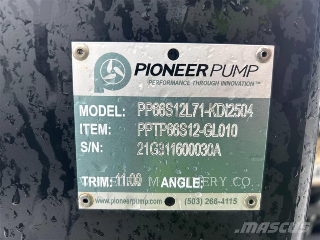 Pioneer ENGINEERING 6 PP66S12 Pumpe za vodu