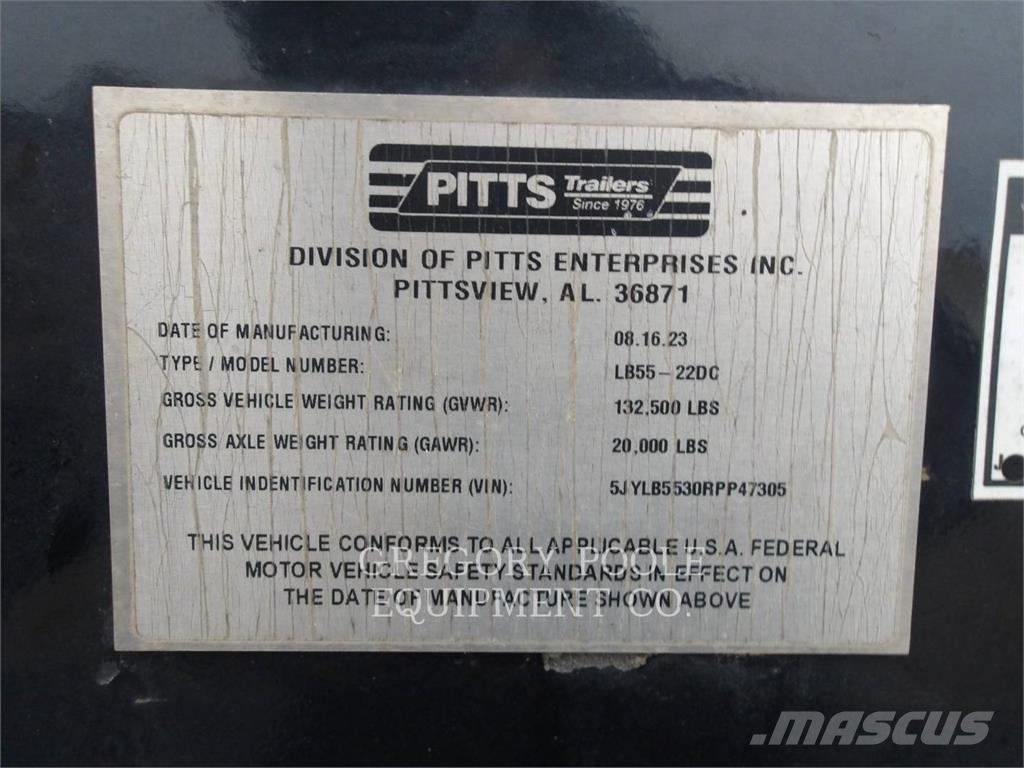 Pitts LB55-22DC Ostale prikolice