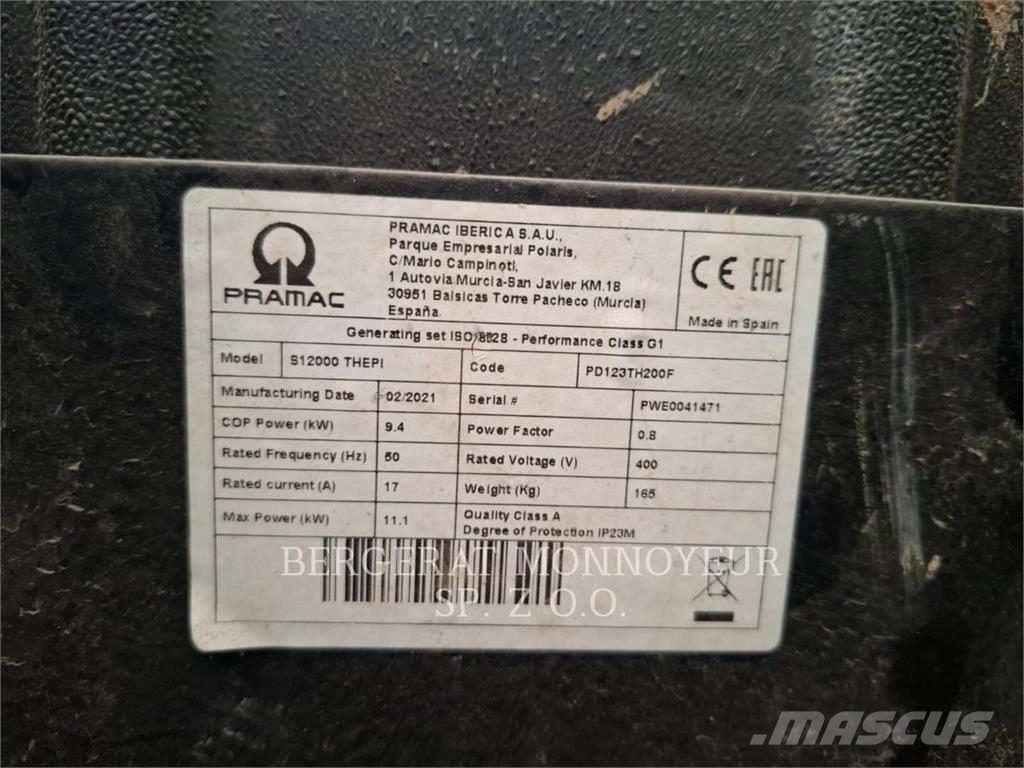 Pramac S12000 Overige generatoren