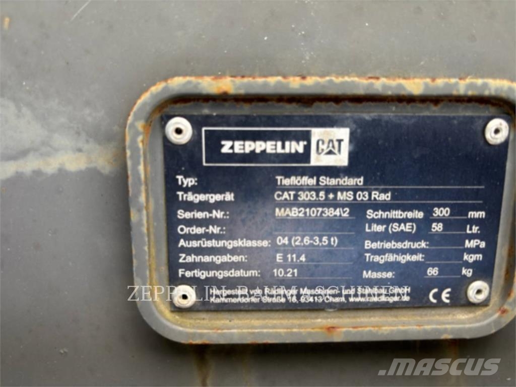 RADLINGER MASCHINENBAU TIEFLÖFFEL Pistoane