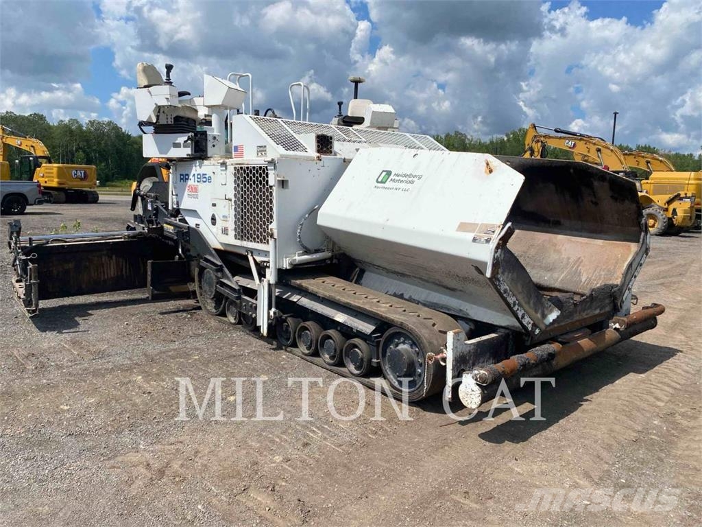 Roadtec RP195 Asfaltadoras