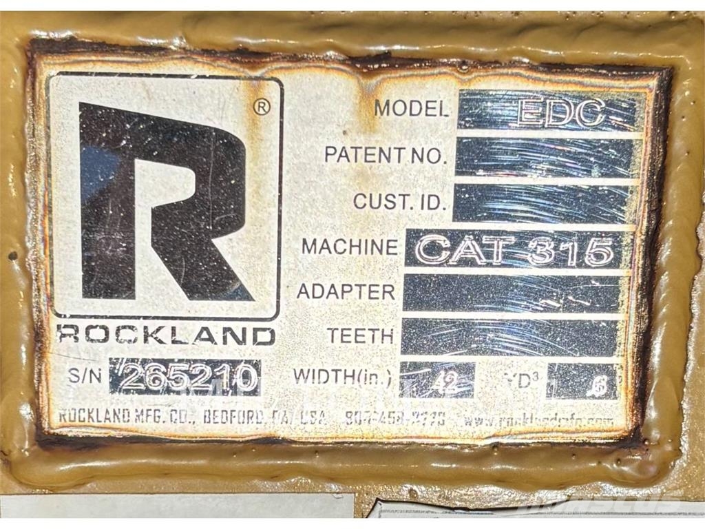 Rockland INC 313/315 42 DC BUCKET Žlice
