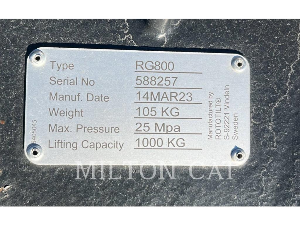Rototilt 315 GRAPPLE MODULE R4 RG800 QC60 집게