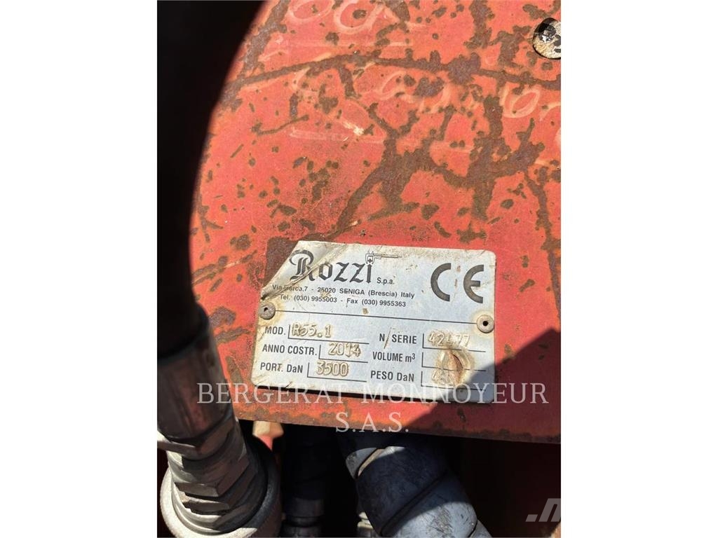 ROZZI/R55/PINCE/FERROVIAIRE Sonstige Baumaschinen