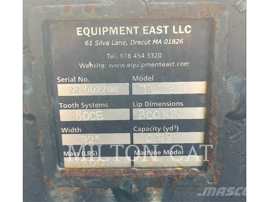 SCOTT 72 TILT BUCKET DB LINKAGE Buckets