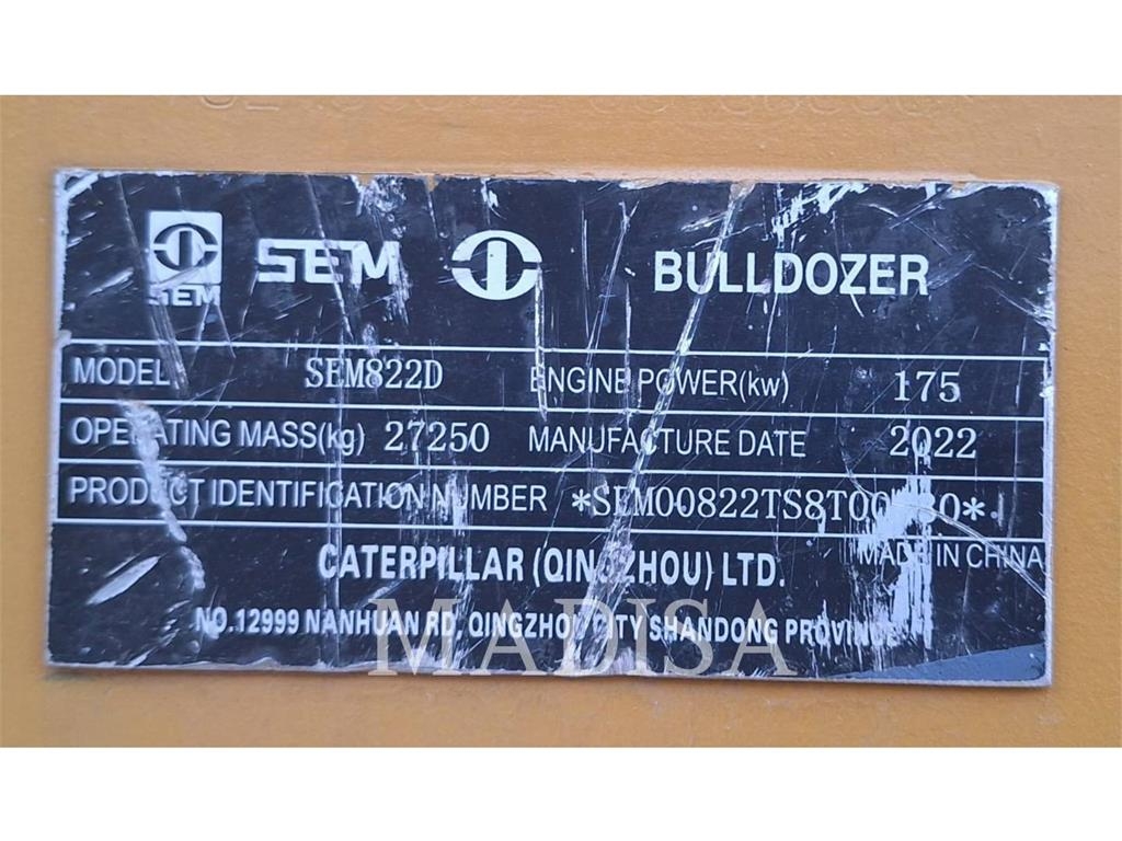 SEM MACHINERY SEM822D Rupsdozers