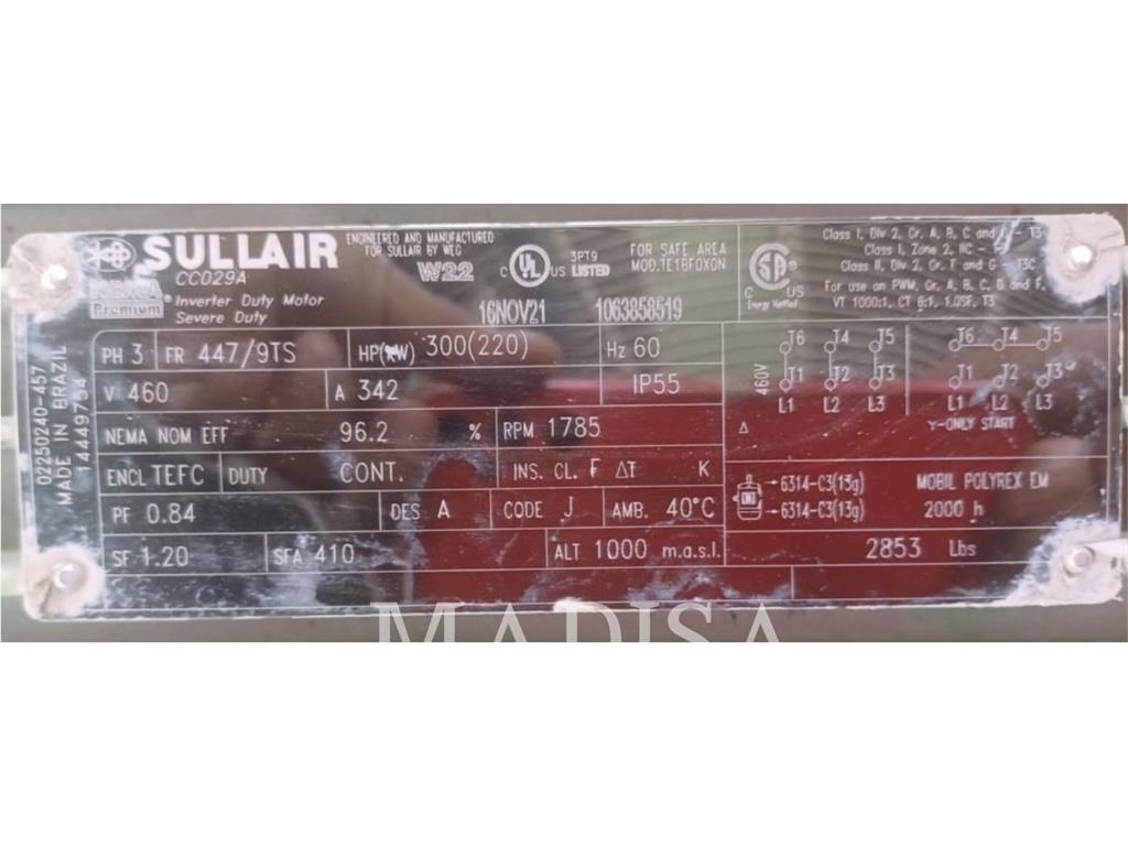 Sullair LS25S300H Suruõhukuivatid