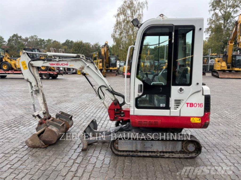 Takeuchi TB016 Bagri goseničarji