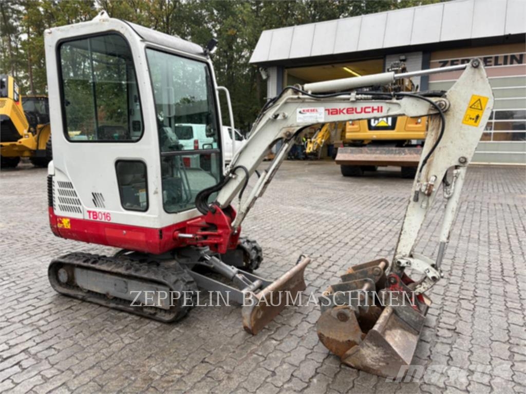 Takeuchi TB016 Bagri goseničarji