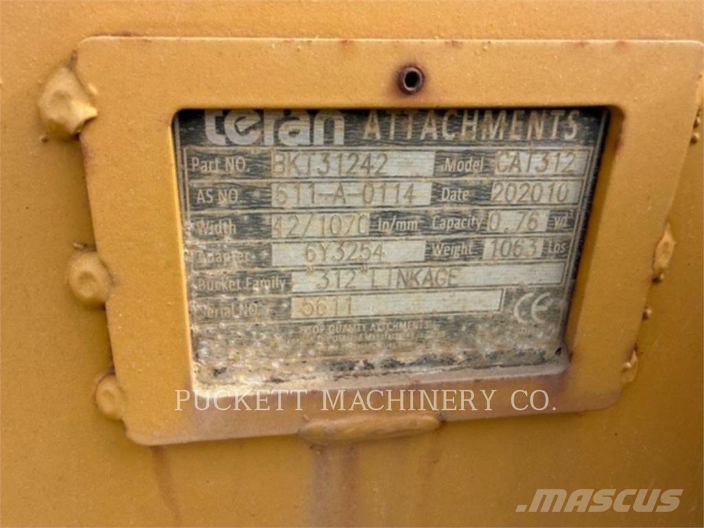 Teran INDUSTRIES, INC. TERAN 42 .76YD3 BUCKET Ковши