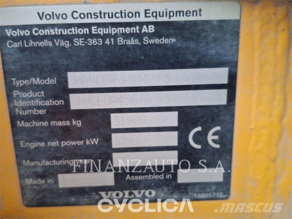Volvo 2566 Дъмпери/моторни превозни средства