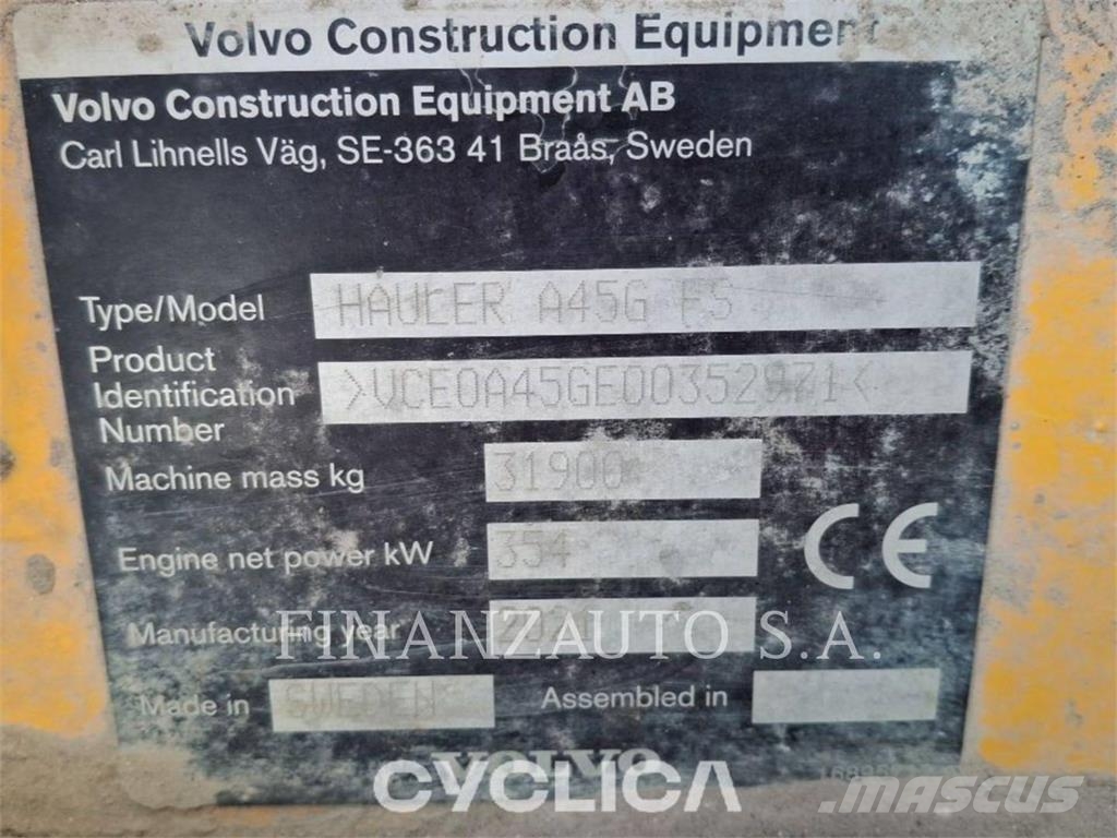 Volvo 2566 Дъмпери/моторни превозни средства