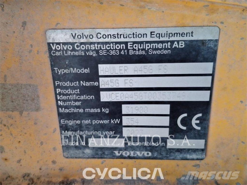 Volvo 2566 Дъмпери/моторни превозни средства