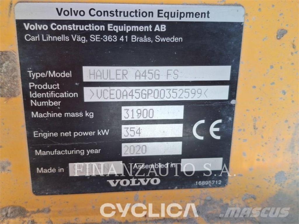 Volvo 2566 Дъмпери/моторни превозни средства