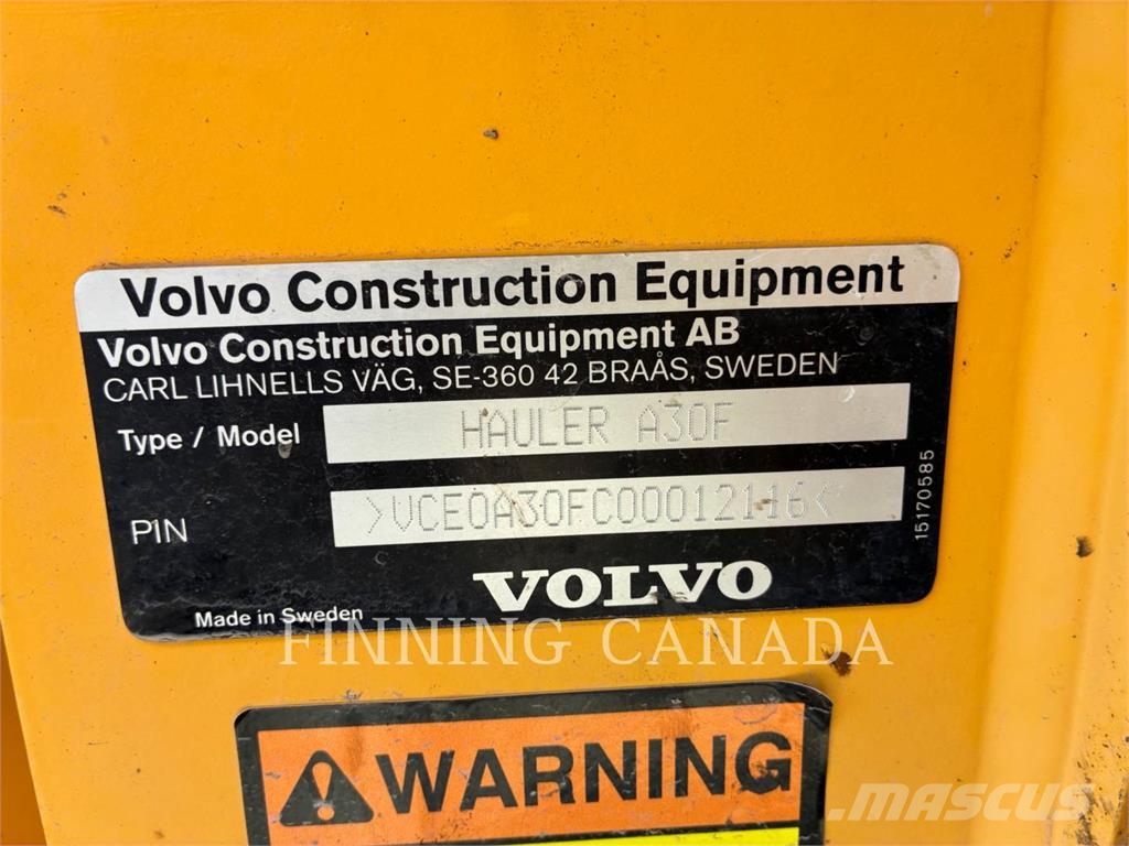 Volvo A30F Wozidła przegubowe