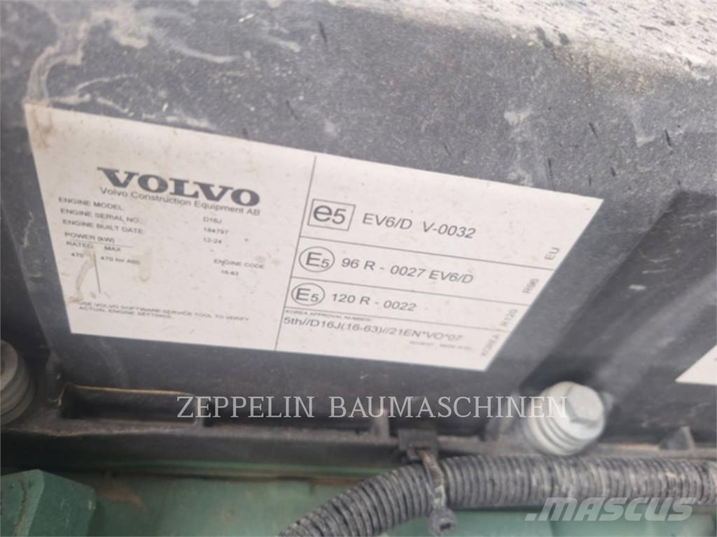 Volvo CONST. EQUIP. NA, INC. A60H Camiones articulados