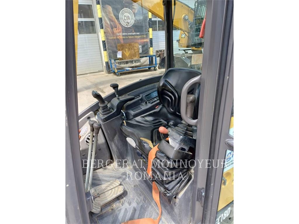 Volvo EC18D حفارات صغيرة أقل من 7 طن (حفارات صغيرة)