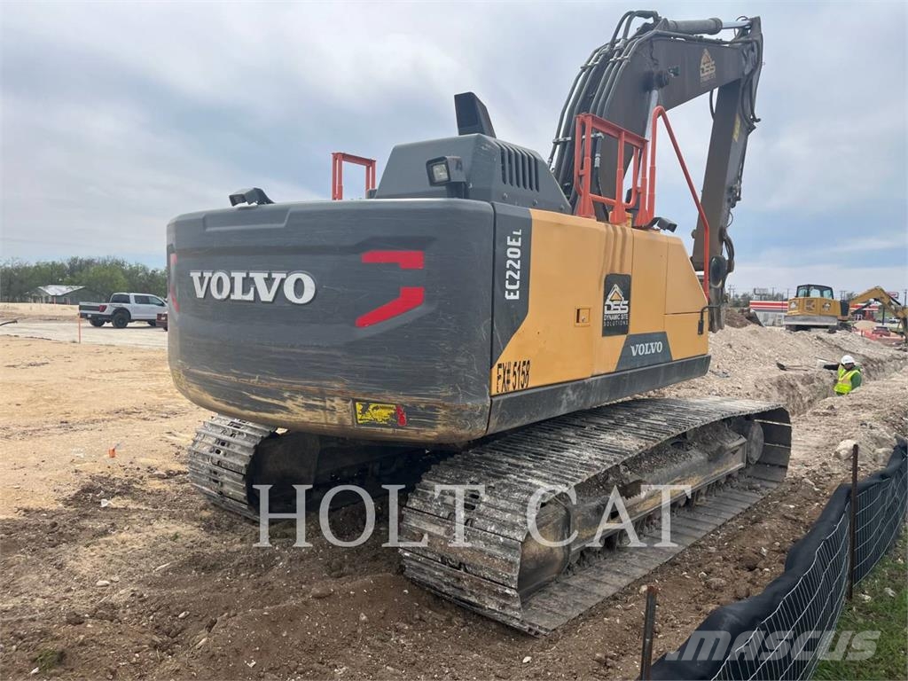 Volvo EC220EL Paletli ekskavatörler